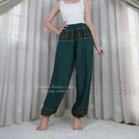 ราคา กางเกงขายาว ผ้าสปัน นุ่มพริ้ว เบาสบาย ใส่ได้ทั้งชายและหญิง (20364365090)