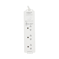 ราคา ANITECH ปลั๊ก มอก ปลั๊กไฟ รางปลั๊กไฟ 3ช่อง สวิตซ์รวม ปลั๊กพ่วง Plug 3เมตร รุ่นใหม่ H1233 H333 (15703861518)