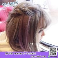 ราคา CALA WIGS วิกผมมสั้น วิกผมแบบใหม่รหัส163030 เทาออมชมพู มีหนังหัวแสกบน สินค้าพร้อมส่ง ส่งในไทย (20074802506)