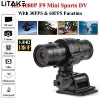 ราคา F9กล้องแอคชั่นแคมเมราขนาดเล็ก HD 1080P กันน้ำมินิหมวกขี่มอเตอร์ไซค์กลางแจ้งกล้องแอคชั่นแคมเมราแอ็กชันกีฬาวิดีโอกล้องบันทึก Dv ที่บันทึกสำหรับรถยนต์ (21275968633)