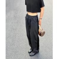 ราคา shadowed gray and black hybrid trousers (17755835686)