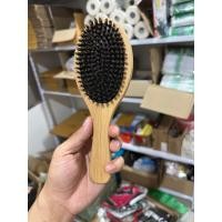 ราคา แปรงหวีผม ขนหมูป่า ด้ามไม้ (15941413918)
