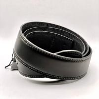 ราคา G2000 เข็มขัดหนังแท้ ผู้ชาย ใช้งานได้ 2 ด้าน สีดำ เรียบ ลายที่ผิว 35 mm (21050156838)