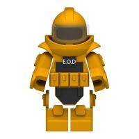 ราคา Compatible with LEGO explosion proof SWAT building blocks third party accessories and equipment bomb disposal EOD explosion proof clothing and armor (20629923289)