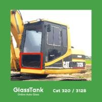 ราคา กระจกหน้าแผ่นล่าง แคท CAT 320 312B กระจกแม็คโคร (20516675685)