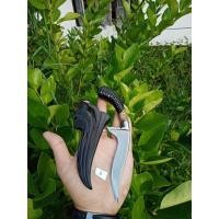 ราคา มีดพก มีดเดือยไก่ ใบ 4 นิ้ว ตีจากก้านวาล์วแท้ ไม่ขึ้นสนิมใบมีดคมกริบ คอรัดทองเหลืองแกะลายไทย ไม้ขาวดำลายไม้สวยๆ เงาหวับ สินค้าสวยตรงปก ชัดเจนแน่นอน (20616260272)