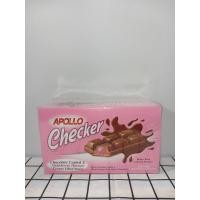 ราคา Apollo checker เวเฟอร์ถั่วเคลือบช็อกโกแลตและสตอเบอร์รี่1ซอง24ชิ้น (21228910097)