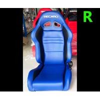 ราคา ส่งฟรี เบาะแต่งรถยนต์ เบาะ Recaro เบาะเรคาโร่ Blue Monster หนัง (12539487917)