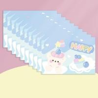 ราคา ชุดกระดาษซองจดหมายการ์ตูนหมีและกระต่ายน่ารัก10ชิ้น (16994269812)