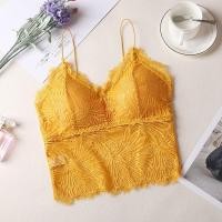 ราคา เสื้อซับใน บราลูกไม้ สายเดี่ยว ลูกไม้ เสื้อในลูกไม้ ลายสวย มีฟองน้ำในตัว มีหลากสี (20854027042)