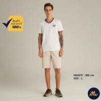 ราคา Mc Jeans เสื้อยืดแขนสั้นผู้ชาย คอวี สีขาว MTSZA28 (18429230711)
