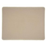 ราคา แผ่นดักทรายแมว 2 ชั้น ขนาดใหญ่ 3 สี ที่รองทรายแมว ห้องน้ำแมว เสื่อแมว ล้างน้ำได้ เททรายออกได้ แผ่นรองกระบะทรายแมว พรมรองกระบะทรายแมว แผ่นรองทรายแมว Cat Litter Mat พรมเช็ดเท้า (9610245691)