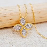 ราคา พร้อมส่ง จี้เพชรแท้ ทองคำแท้9K ทอง37 5 เพชรแท้น้ำ100 เบลเยี่ยมคัต 9KPP717 (20976684941)