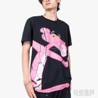 ราคา DOSH MENS T SHIRTS PINK PANTHER เสื้อยืดคอกลม แขนสั้น 9DPPMT5014 BL (18659385913)
