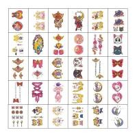 ราคา IJVBTV รอยสักแทททู15วัน tattoo สติ๊กเกอร์สวยๆ 30ชิ้น เซ็ตการ์ตูน Kawaii ผู้หญิง Dark Black Tatouage Temporaire กันน้ำเด็ก Body Art สติกเกอร์ชั่วคราว Tattoo สติกเกอร์ปลอม Tattoo Decals (16943263718)