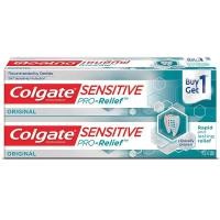 ราคา แพ็คคู่ Colgate Sensitive Pro Relief คอลเกต ยาสีฟัน เซนซิทีฟ โปรรีลีฟ ขนาด 110g 2 หลอด ลดการเสียวฟัน ได้รวดเร็ว ยาวนาน (21188362549)