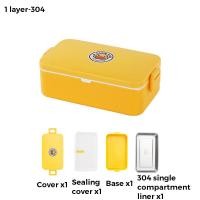 ราคา LEBI กล่องข้าวสแตนเลส 2 ชั้น กล่องใส่อาหาร กล่องเก็บอาหาร สแตนเลส กล่องข้าว กล่องข้าวเด็ก เบนโตะ กล่องอาหารสแตนเลส สองชั้น กล่องอาหารกลางวัน กล่องเบนโตะ กล่องรักษาอุณหภูมิ ภาชนะบรรจุอาหาร ภาชนะใส่อาหา