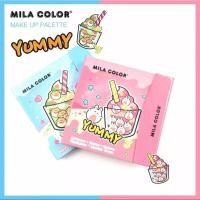 ราคา MILA COLOR MC5044 พาเลทแต่งหน้ากระเป๋า Makeup Palate ปก Yummy ได้ครบในพาเลทเดียว แต่งได้ทุกลุค พกพาง่ายสะดวก (21004814922)