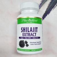 ราคา ชิลาจิต ชีลาจิต ชีลาเจต Shilajit Extract 250 mg 60 Vegetarian Capsules Paradise Fulvic Acid Complex (20928703784)