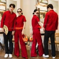 ราคา VSM COUPLE 0102 ชุดคู่รัก ชุดคู่กี่เพ้า ชุดกี่เพ้า ชุดคู่สีแดง ชุดตรุษจีน ชุดรับอังเปา ชุดถ่ายพรีเวดดิ้ง (17409884558)