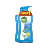 ราคา 1 แถม 1 สบู่เหลวอาบน้ำ Dettol เดทตอล สบู่เหลวอาบน้ำ แอนตี้แบคทีเรีย 500 มล x 2 ขวด (15636832596)