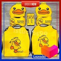 ราคา หุ้มเบาะรถยนต์ ลายเป็ด B DUCK สีเหลือง เบาะนั่งดำ ผ้ากำมะหยี่ปักลาย ใส่ได้ทุกรุ่น (20716711756)