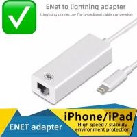 ราคา mobile phone network cable conversion connector iPhone Ethernet card adapter lightning to eNet cable (14542008361)