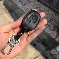 ราคา ซองหนัง ใส่กุญแจรีโมทรถยนต์ รุ่นดอกกุญแจโลโก้เหล็ก Toyota New ViosYarisCommuter 2 3 ปุ่ม (18714687756)