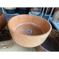 ราคา อ่างสปา16 นิ้ว ทรงกระบอก เจาะสะดืออ่าง อ่างล้างหน้า อ่างแช่เท้า อ่างไม้ อ่างไม้มะม่วง อ่างสปามือ อ่างล้างมือ อ่างสปาเท้า (10401116881)