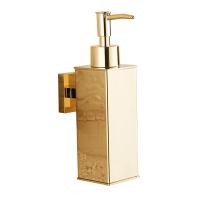 ราคา Liquid Soap Dispenser Bathroom Wall Mounted Gold Shower Gel Detergent Shampoo Bottle for Kitchen Hotel Home (17193847721)