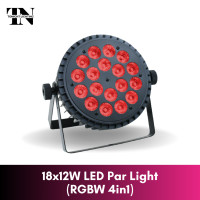 ราคา ไฟพาร์ แอลอีดี 4รวม1 18x12W LED Par Light RGBW 4in1 (20911706919)