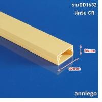 ราคา รางเก็บสายไฟ สีขาว สีครีม สีน้ำตาล สีดำ ยี่ห้อ PRI รุ่น DD PRI Type DD ยาว 1 เมตร (19956436792)