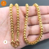 ราคา สร้อยคอทอง น้ำหนัก 2 บาท ลายที่ 1 10 สร้อยคอ เทียบทองจริง 24K สร้อยทองปลอม ทองปลอม ทองชุบ สร้อยทอง ทองโคลนนิ่ง สร้อยพระ (6724468713)