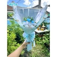 ราคา ช่อธนบัตรใส่เงินเอง ช่อโทนสีฟ้า ช่อธนบัตรใส่แบงค์เองน้ำเงิน ช่อเงิน ช่อดอกไม้ ช่อของขวัญ ช่อขนม ช่อรับปริญญา (16848491724)