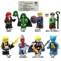 ราคา ตัวต่อเลโก้ Figure Super Hero Mix SET 8 PCS ไม่มีกล่อง POC0099 (535710886)