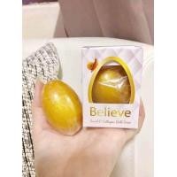 ราคา แถมถุงตีฟอง สบู่ไข่คลอลาเจนบีลีฟ สบู่ไข่ทองคำ แบรนด์บีลีฟ ล้างหน้า1ครั้งเหมือนมาร์คหน้า1ที (19362074055)