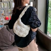 ราคา ยอดนิยม เกาหลี Carlyn กระเป๋าผู้หญิง S ใต้วงแขนแฟชั่นเมฆจีบกระเป๋าสะพายไนลอนออกแบบกระเป๋าถือ (20154214157)