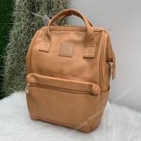 ราคา Nekokissbag Anello แท้100 PU Remodel leather Backpack กระเป๋าเป้ สะพายหลัง รุ่นหนัง พียู พร้อมส่ง แถมพวงกุญแจ (15748809245)