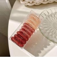 ราคา BBR06 หนังยางมัดผมแบบเกลียว ชุดหนังยางมัดผมแบบเกลียว ชุดหนังยางแบบเกลียวไล่สี ชุดหนังยาง9เส้นแบบเกลียว พร้อมส่งในไทย (19798984046)