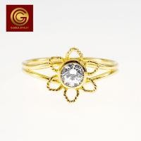 ราคา GGOLD แหวนเพชรทอง96 5 แท้ 1 0 กรัม (20512667531)