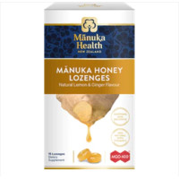 ราคา Manuka Honey Drops Lozenges 65g ลูกอมน้ำผึ้งมานูก้า รสเลมอน รสขิง เลมอน รสแบลคเคอแรนท์ และโพลิส อร่อย ได้ประโยชน์ (19013810988)
