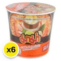 ราคา มาม่าคัพ บะหมี่กึ่งสําเร็จรูป รสต้มยํากุ้งน้ําข้น 42 กรัม x 6 ถ้วย (21036110911)