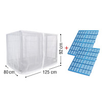 ราคา กรงหมาขนาดใหญ่ กรงสุนัขขนาดใหญ่ มี 3 ขนาด เหมาะกับสุนัขพันธุ์เล็ก กลาง แข็งแรง ทนทาน Pet Cage (21165325101)