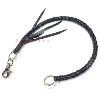 ราคา สายหนังถัก สำหรับห้อยกระเป๋า กระเป๋าหนัง กระเป๋าสตางค์ พวงกุญแจมอเตอร์ไซค์ หนังแท้ถักมือ แหวน น้ำตาลเข้มขอบน้ำเงิน สีหนังหายาก 71 (4724322462)