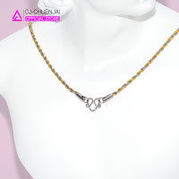 ราคา สร้อยสแตนเลสแท้ 2กษัตริย์ เลือกความยาวได้ ลายเกลียวเพชร ไม่ลอกไม่ดำ สร้อยCJ (16993110973)