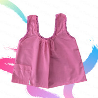 ราคา เสื้อคอกระเช้าเด็ก เสื้อคอกระเช้าสีพื้น ชุดคอกระเช้า สำหรับเด็กอ่อน 1เดือน 2 ปี (15074085590)