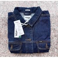 ราคา Wrangler แจ็คเก็ตใส่ได้ทั้งชายและหญิง สียีนส์ฟอก ไม่ยืด ของแท้ 100 จากช็อปไทย ทรงโอเวอร์ไซส์ใส่สบาย Made in VIETNAM (18479167970)