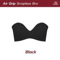 ราคา UP UNDER บราเกาะอก ไร้โครง รุ่น Air Grip Strapless Bra เกาะแน่น ไม่หลุด เสื้อในเกาะอก ใส่สบาย เสริมPush upไล่ระดับ เนื้อผ้าเย็น ไร้ขอบตะเข็บ ถอดสายได้ (15015760885)