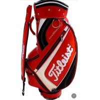 ราคา Golf bag 9 ถุงกอล์ฟ Titleist วัสดุเป็นหนัง PVC ซิปกันน้ำ แข็งแรง สวยงาม (20674962082)