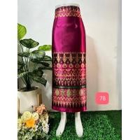 ราคา ผ้าซิ่นไหมไทยลาว ผ้าถุงสำเร็จรูป ป้ายข้างติดตะขอ ผ้าซิ่นไหมลาว ผ้าไหม ผ้าถุง ผ้าซิ่น ผ้าซิ่นลาวยาว (12802544618)